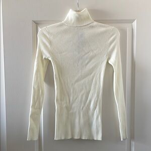 Babaton Cream Turtleneck Sweater